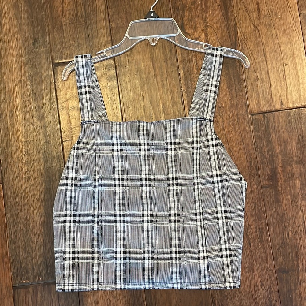 American Eagle Plaid Top